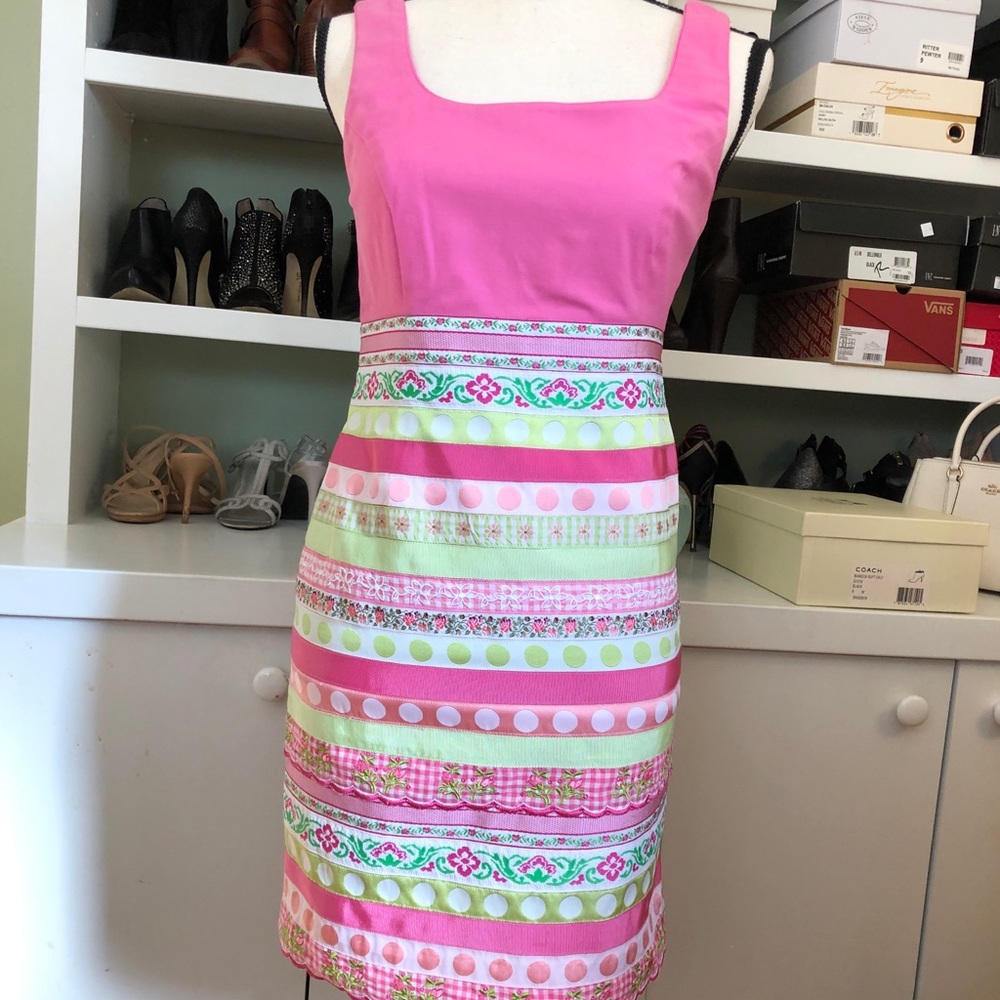 Lilly Pulitzer pink dress